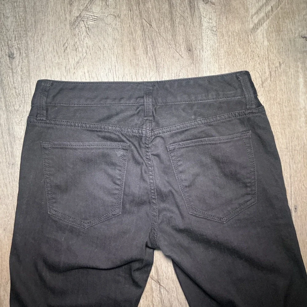 Banana Republic Mens Slim Fit Black Chino Pants Size 25 Five Pocket Twill